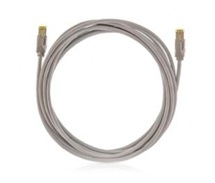 Patch kabel KELine 10Giga 2xRJ45 C6A STP LSOH 6,0m, KEL-C6A-P-060