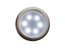 DEKORA 3 dekorativní LED svítidlo, nerez - studená bílá