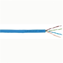 Kabel UTP Cat.6 LSOH drát modrá RAL 5015 box 305m