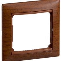 Valena rámeček 1-násobný Tónované dřevo