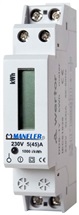 Elektroměr Maneler 9901D 1f 1-sazbový 5-45A LCD neověřený