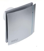 Ventilátor axiální SILENT 200 Design Silver CRZ 3C tichý stříbrná IP45