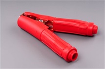 Kleště bateriové 500A červené gumová izolace 165mm