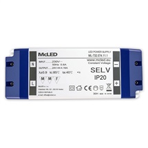 LED zdroj napájecí 24V DC 100W 4,16 plast IP20 svorkovnice McLED