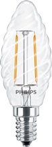 LED žárovka E14 2,0W 2700K 250lm Filament svíčka čirá ST35 Philips