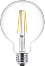 LED žárovka E27 7,0W 2700K 806lm 360° G93 Filament Philips