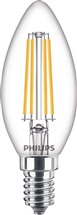 LED žárovka E14 6,5W 4000K 806lm Filament svíčka čirá B35 Philips
