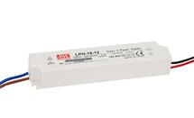 LED zdroj napájecí 12V DC 18W 1,5A plast IP67 LPH-18-12