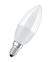 LED žárovka E14 7,0W 2700K 806lm Value B-svíčka matná