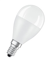 LED žárovka E14 7W 4000k 806lm Value P-kapka matná