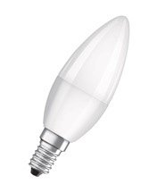 LED žárovka E14 5,7W 2700K 470lm Value B-svíčka matná