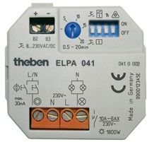 Schodišťový automat 30s-20min pod omítku elektronický ELPA 041 Theben