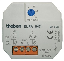 Schodišťový automat 30s-20min pod omítku elektronický ELPA 047 Theben