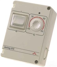 Termostat DEVIregTM 610 s kabelovým snímačem, krytí IP44