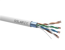 Kabel FTP Cat.5e PVC lanko šedá box 305m Solarix