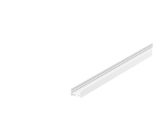 GRAZIA 20 LED nástavbový profil, plochý, hladký, 3m, bílá
