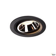 NUMINOS MOVE DL L, vnitřní LED zápustné stropní svítidlo černá/chrom 3
