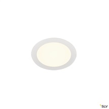 SENSER 18 DL, vnitřní LED stropní zápustné svítidlo kulaté bílé, 4000