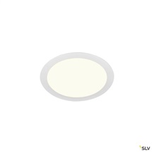 SENSER 24 DL, vnitřní LED stropní zápustné svítidlo kulaté bílé, 4000