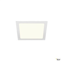 SENSER 24 DL, vnitřní LED stropní zápustné svítidlo hranaté bílé, 4000