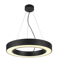 MEDO RING 60, závěsné svít., LED, černé, ? 60 cm, vč. ovladače LED