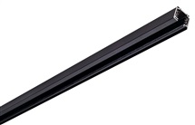 Nosná lišta vysokonapěťová hliníková 3-fázová EUTRAC, 3m, černá